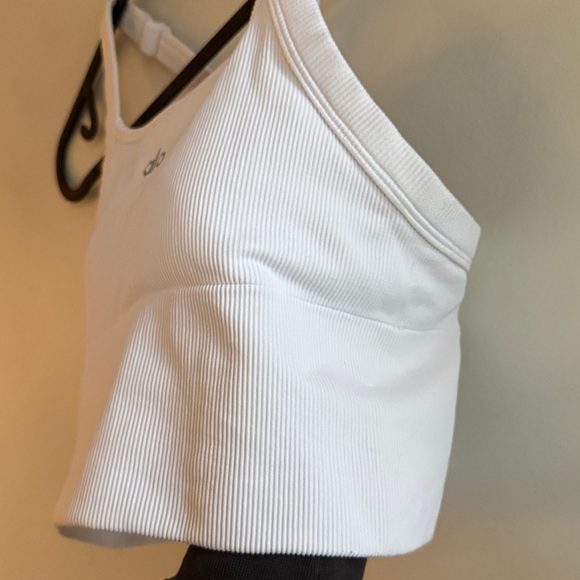 Alo Seamless Ribbed Favorite Bra Tank - Picture 6 of 10